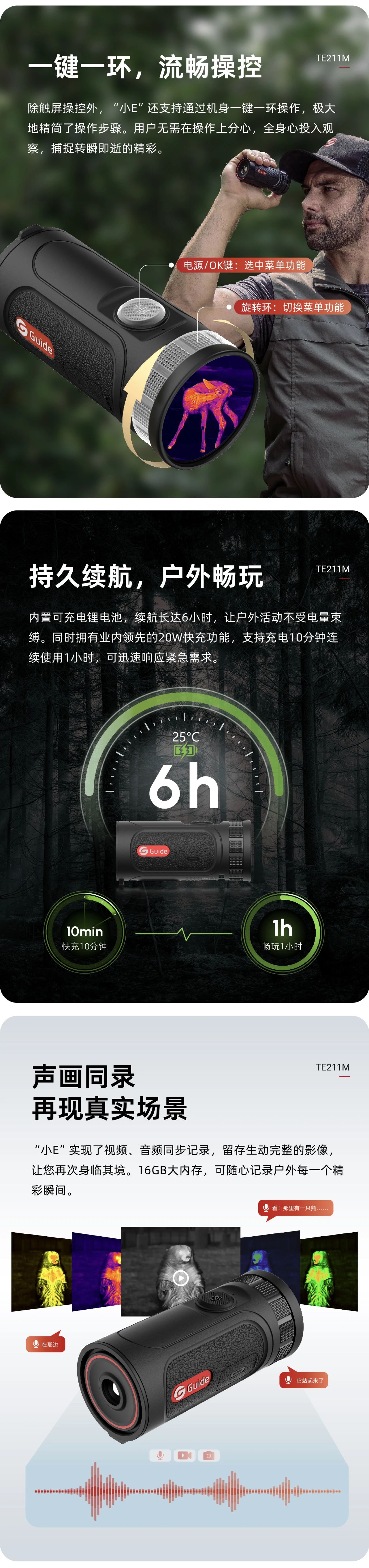 強推！高德智感新品——小E迷你夜視儀！